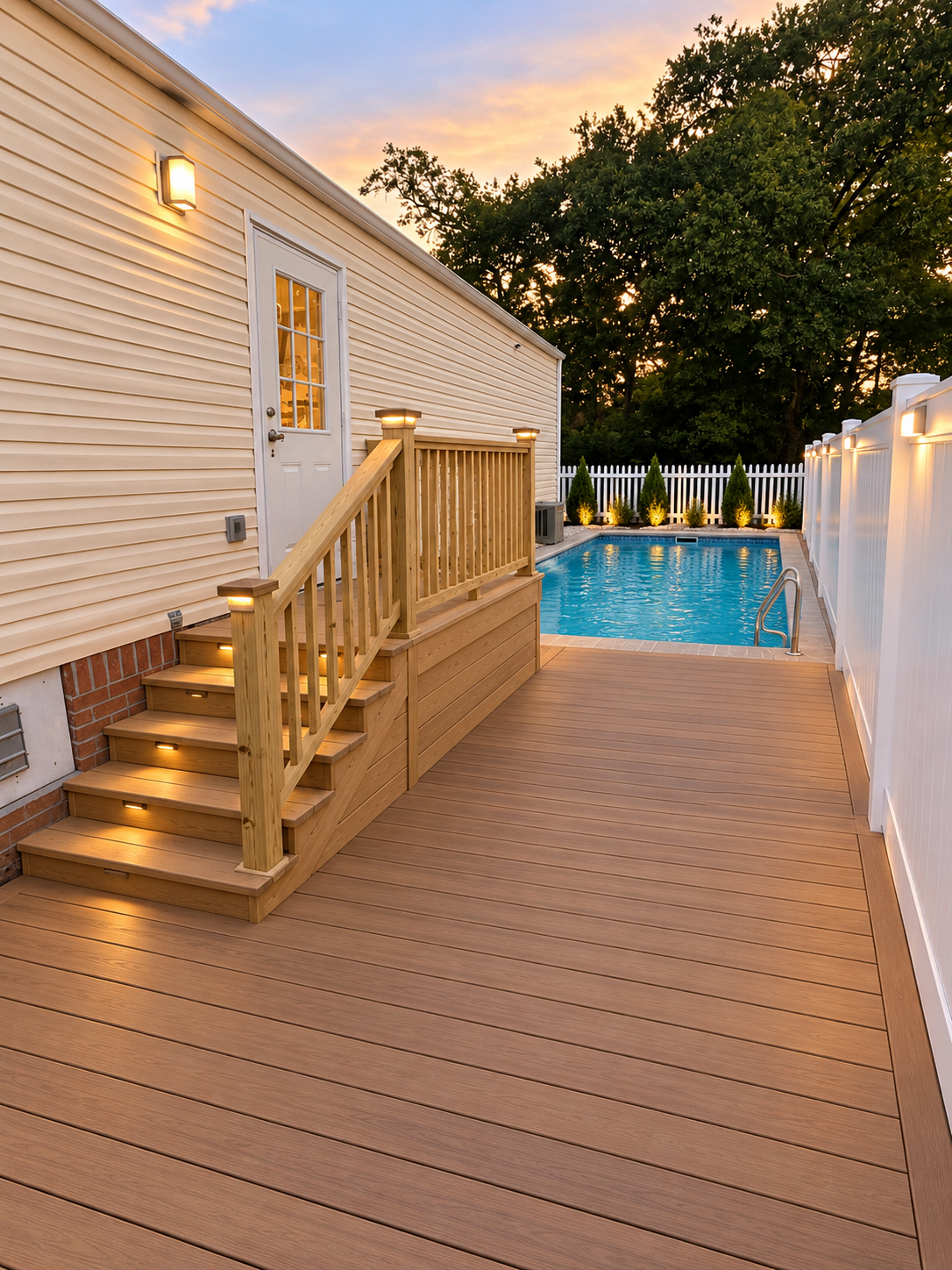 Custom deck and porch construction in Holden Beach, NC